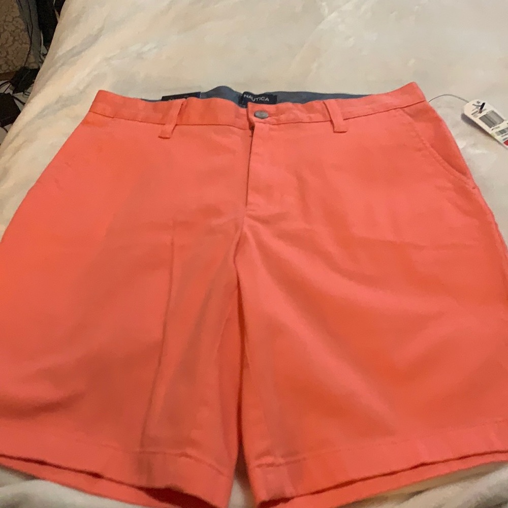 Náutica men’s shorts size 30 coral color